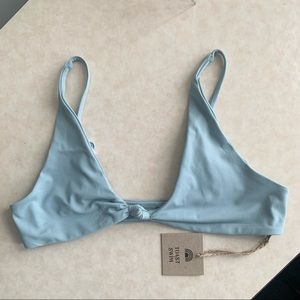 Toast Swim bikini in Powder Blue both pieces size S
